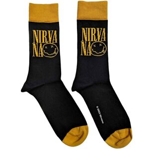 Nirvana Unisex Ankle Socks: Logo Stacked (UK Size 7 - 11)