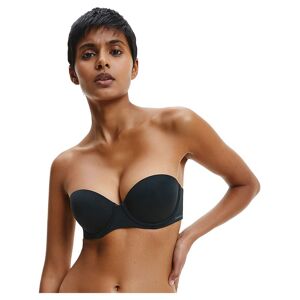 Calvin Klein Underwear Godt Push Up Strapless Sort 80 / B Kvinde