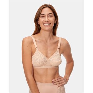 Playtex Cross Your Heart X Construction Trådløs Bh Beige 105 / D Kvinde