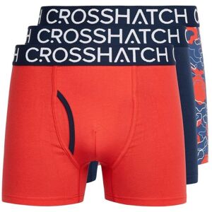 Crosshatch Lynol Boxershorts til mænd (pakke med 3)