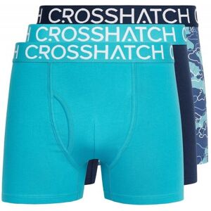 Crosshatch Lynol Boxershorts til mænd (pakke med 3)