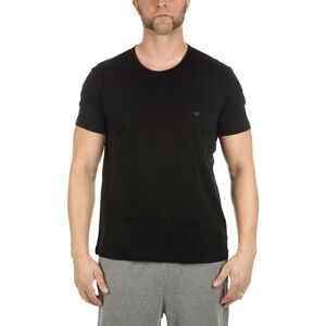 Giorgio Armani Emporio Armani Kortærmet T-shirt Med Rund Hals 111647-cc722 2 Enheder Sort S Mand