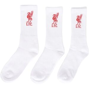 Liverpool FC Unisex sportssokker til voksne (pakke med 3 stk.)