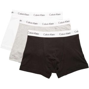 Calvin Klein Underwear Bomuld Bokser Stretch 3 Enheder Hvid,Sort,Grå XS Mand