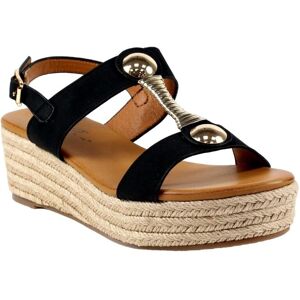 Lunar Womens/Ladies Ravena Wedge Sandals