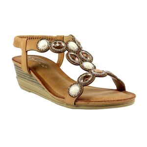 Lunar Womens/Ladies Presley Wedge Sandals