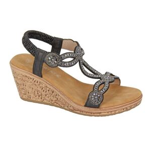 Cipriata Womens/Ladies Ora Jewelled Sandals