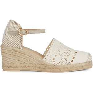 Geox Espadrilles D45ngb000ds Gelsa Gylden EU 38 Kvinde