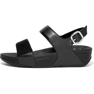 Fitflop Sandaler Lulu Crystal Back-strap Sort EU 38 Kvinde