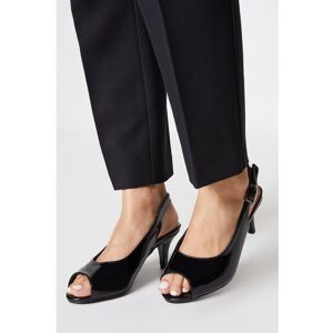 Good For The Sole Dame/Damer Evelyn Peep Toe Wide Court Sko