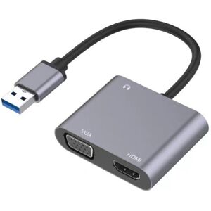 Shoppo Marte USB-C / Type-C 3.0 to HDMI / VGA Converter