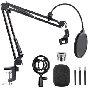 NÖRDIC Microphone Stand for tabel montering er også velegnet til Blue Yeti og Blue Snowball 5/8 inch adapter boom