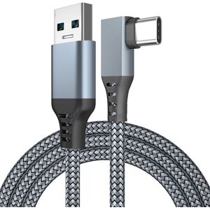 BayOne USB til USB-C High Speed ​​Cable Angleed USB-C Oculus Quest 2 5M