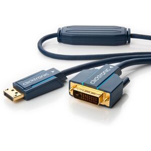 ClickTronic Aktivt DisplayPort™ til DVI-D-adapterkabel