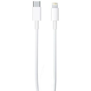 Apple Lightning till USB-C Kabel, 1m, vit