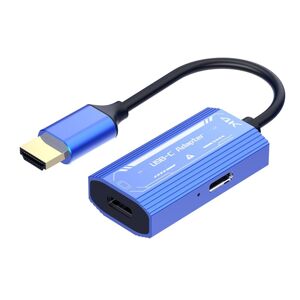 Shoppo Marte H161 4K 60HZ HDMI to Dual USB-C/Type-C Video Adapter Cable