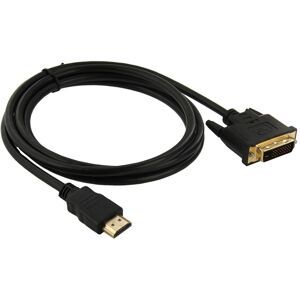 Shoppo Marte 1.8m HDMI (Type-A) Male to DVI 24+1 Pin Male Adapater Cable