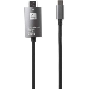 MTK USB-C til HDMI-adapter 4K højhastighedsadapter - sort