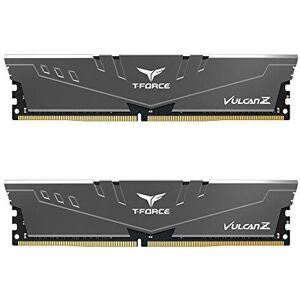 TEAMGROUP Team T-Force Vulcan Z DDR4 Gaming Hukommelse, 2 x 16 GB, 3200 MHz, 288 ben DIMM, grå