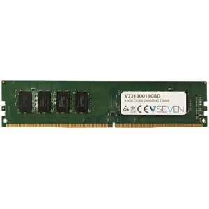 V7 Ram-hukommelse V7213001x16gbd 1x16gb Ddr4 2666mhz Grøn