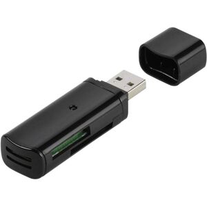 Vivanco USB 2.0 Memory card reader Sort