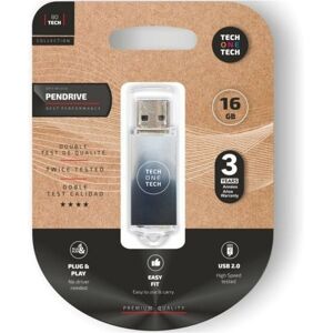 USB-stik Tech One Tech Be B&W 16 GB