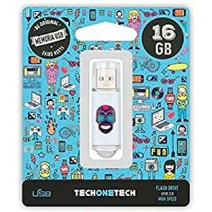 USB-stik Tech One Tech Tech Calavera Maya 16 GB