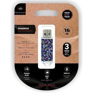 USB-stik Tech One Tech Kaotic Dark 16 GB