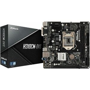 Din Butik ASRock Bundkort H310CM-DVS Intel H310 LGA 1151 – Pålideligt bundkort til Intel-processorer med LGA 1151 sokkel. Opgrader din computer i dag!