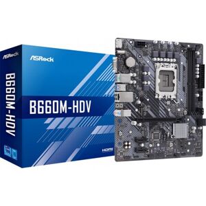 ASRock B660M-HDV mATX bundkort