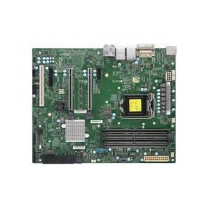 Super Micro SUPERMICRO X11SCA - Bundkort - ATX - LGA1151-stik - C246 - USB 3.1 Gen 1, USB-C Gen2, USB 3.1 Gen 2 - 2 x Gigabit LAN - Indbygget grafik (