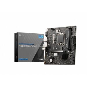 Motherboard MSI PRO H610M-G WIFI DDR4 Intel H610 LGA 1700