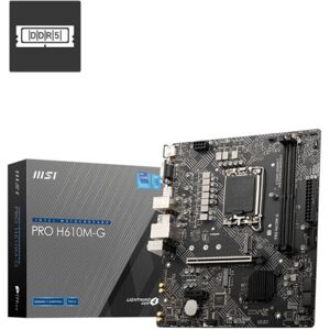 Motherboard MSI PRO H610M-G 1700 LGA 1700