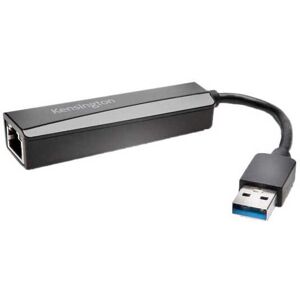 Kensington Til Ethernet-adapter Usb 3.0 Sort