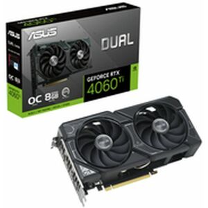 Asus Dual -RTX4060TI-O8G NVIDIA GeForce RTX 4060 Ti 8 GB GDDR6