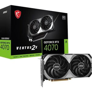 MSI GeForce RTX 4070 VENTUS 2X E 12G OC NVIDIA 12 GB GDDR6X