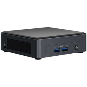 Intel Next Unit of Computing Kit 11 Pro - NUC11TNKi7 - Mini PC - Core i7 1165G7 / 2,8 GHz - RAM 0 GB - ingen HDD - Iris Xe Graphics - GigE, 2,5 GigE -