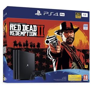 Sony PlayStation 4 Pro + Red Dead Redemption 2 (brugt, god stand)