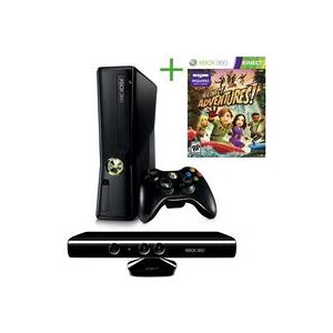 Microsoft BRUGT - KINECT ADVENTURE MED XBOX 360 SLIM+ KINECT+