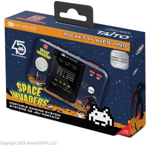 My Arcade Pocket Player PRO - Space Invaders - Retrogaming-spel - 7 cm högupplöst skärm