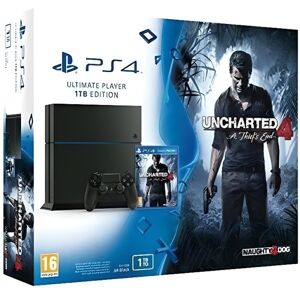 ( BRUGT ) PLAYSTATION 4 1to + UNCHARTED 4( ps4)