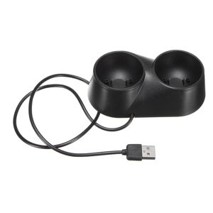 Shoppo Marte VR-controller oplader To USB-dockingstationer Spilladestation stativ til PS4 PSVR Move