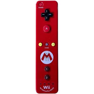 Nintendo Wii Mario Original Kontroll Med Inbyggd Motion Plus