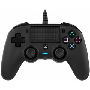 Nacon Wired Compact Kontroll, Svart (PS4)