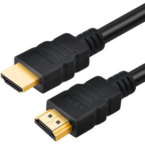 Shoppo Marte 1.8m HDMI 19 Pin Male to HDMI 19Pin Male cable, 1.3 Version, Support HD TV / Xbox 360 / PS3 etc (Black + Gold Plated)