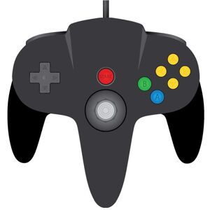 Teknogame N64 Controller Black