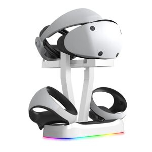 Sony Ladestation for VR-tilbehør til Playstation 5 med RGB-belysning