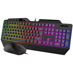 Havit KB852CM Gaming Keyboard og Mus samlepakke (LED Regnbue)