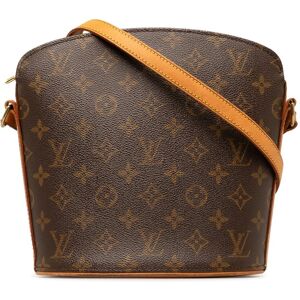 Pre-owned Louis Vuitton Monogram Drouot Brown