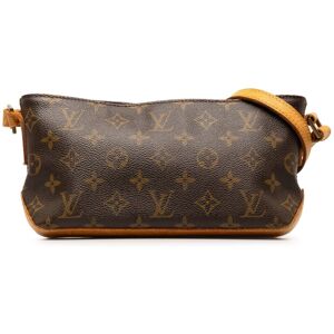 Pre-owned Louis Vuitton Monogram Trotteur Brown